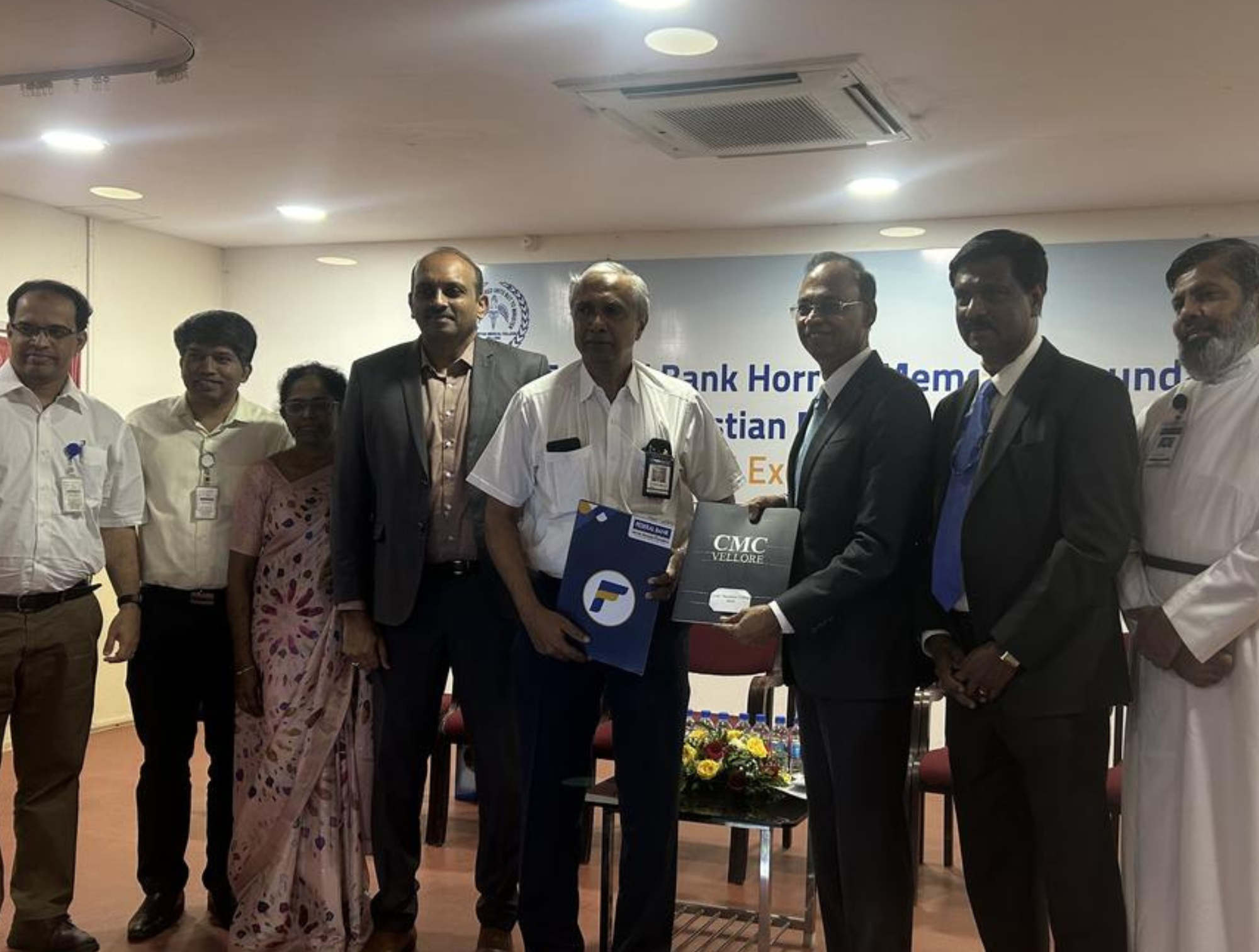 CMC Vellore, Federal Bank sign MOUs for new pharmacy college, treatment for cancer patients: The Hindu